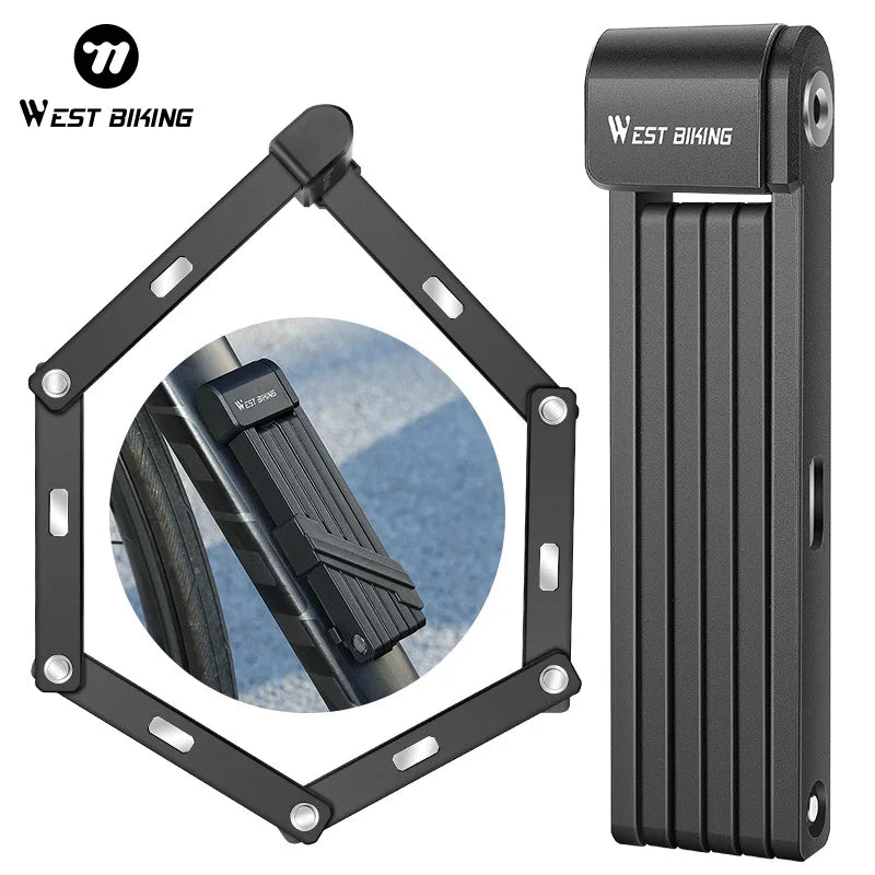 WEST BIKING Foldable Bike Lock