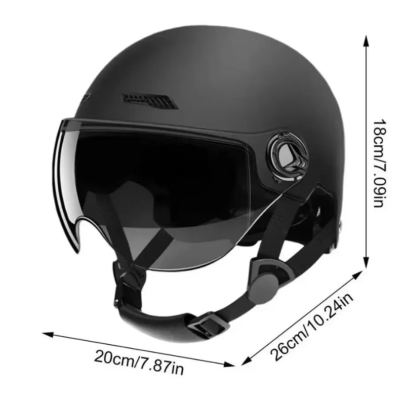 Classic Retro Half-Face Helmet