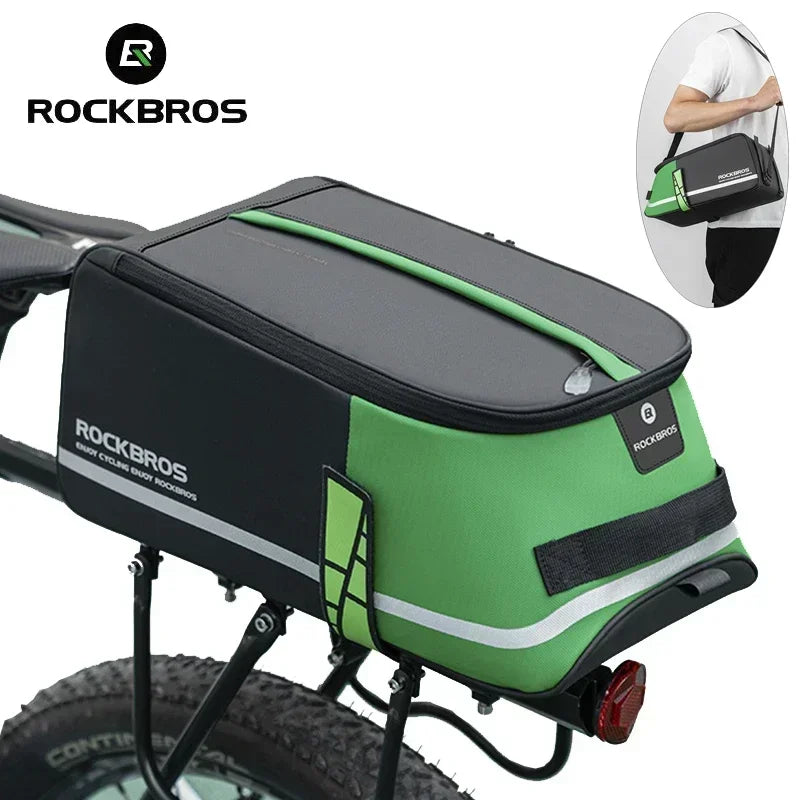 2-in-1 Rear Bike Bag