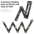 WEST BIKING Foldable Bike Lock