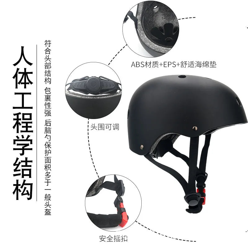 Round Multi-Sport Cycling Helmet