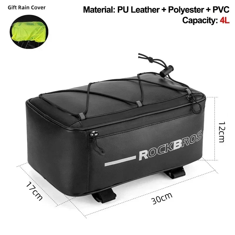 2-in-1 Rear Bike Bag