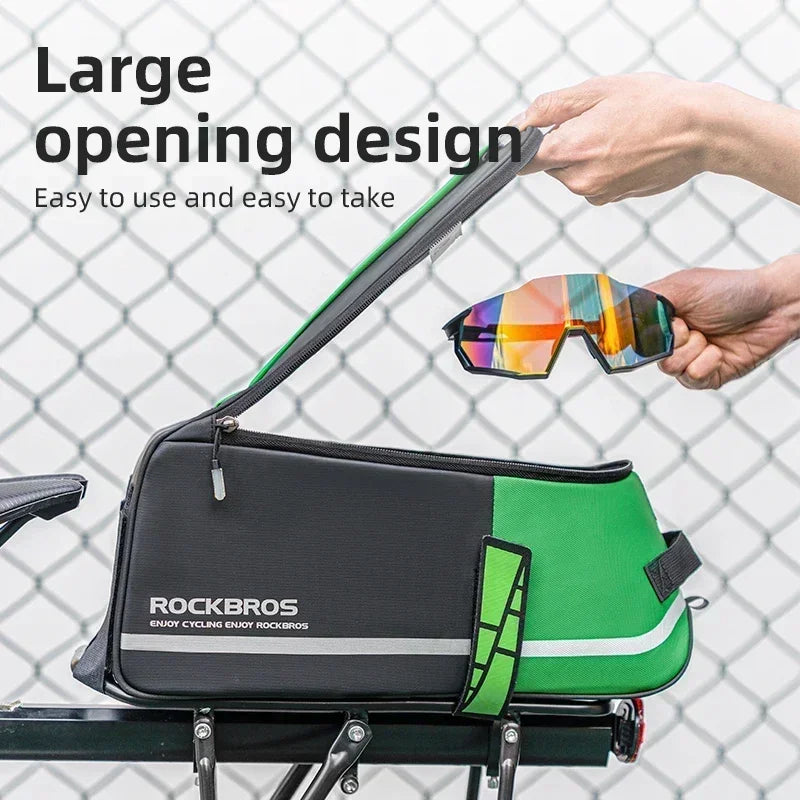 2-in-1 Rear Bike Bag