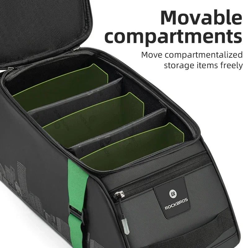 2-in-1 Rear Bike Bag