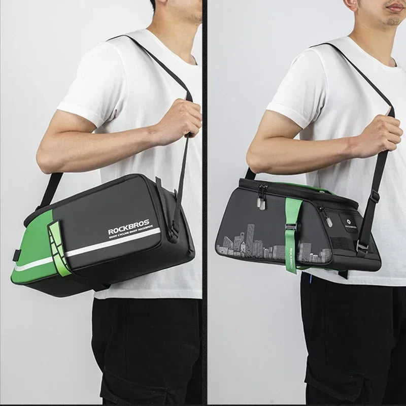 2-in-1 Rear Bike Bag
