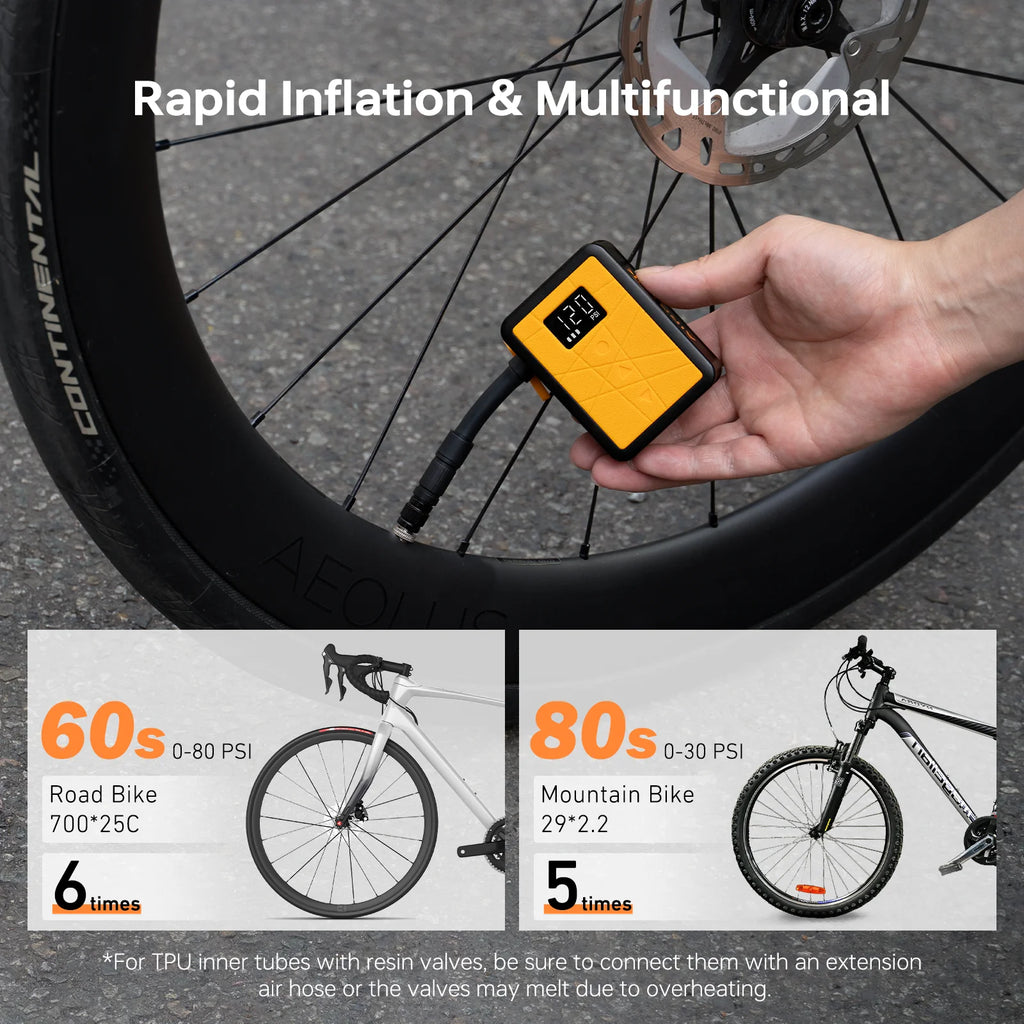 Mini Electric Bicycle Pump