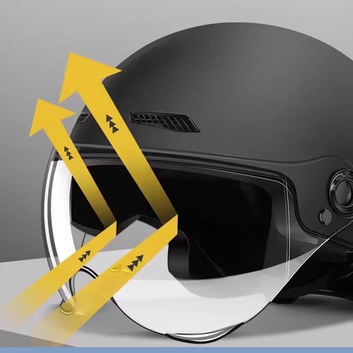 Classic Retro Half-Face Helmet